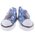 (€ 9,25/Paar) Segeltuch-Sneaker. kl. blau